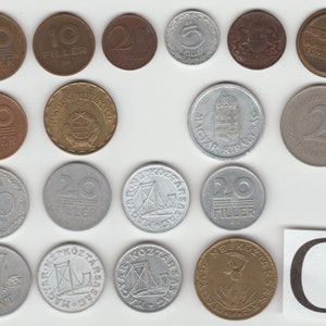 Hungary Fillér coin / Forint coin / Pengő coin / Korona coin / Krajcár Coin LOT You will find what you are looking for!