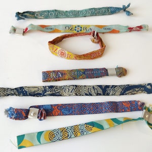 Pulseira Antiga do Festival Ozora, ingresso Ozora 2011 -2022