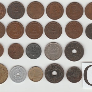 Hungary Fillér coin / Forint coin / Pengő coin / Korona coin / Krajcár Coin LOT You will find what you are looking for!