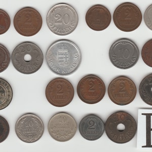 Hungary Fillér coin / Forint coin / Pengő coin / Korona coin / Krajcár Coin LOT You will find what you are looking for!