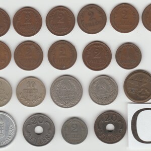 Hungary Fillér coin / Forint coin / Pengő coin / Korona coin / Krajcár Coin LOT You will find what you are looking for!