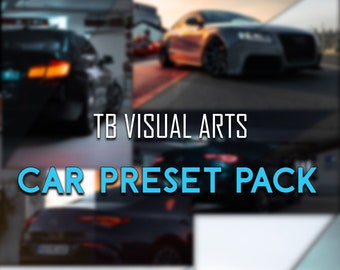 Car Lightroom Presets | Preset Pack for Car Photography | Underground & Nature Light Presets | Automotive Photography by TB Visual Arts