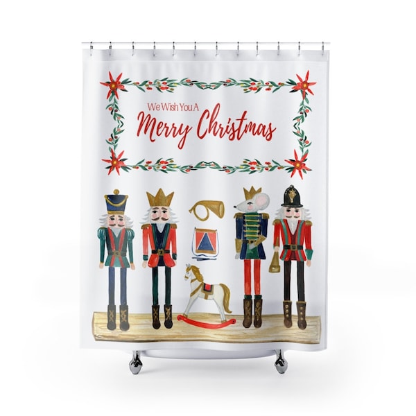 Nutcracker Shower Curtain Etsy