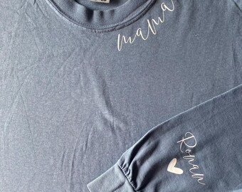 Mama, Nana, Grandma, Auntie, Dog mama, Gigi long sleeve T-shirt