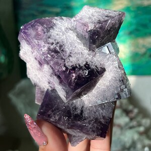 Rare Purple Rain English Fluorite | Lady Annabella Mine | Cubic Purple Fluorite w/ Purple Zoning