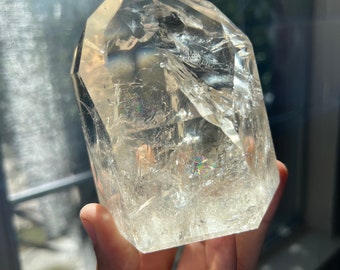 Chunky Natural Champagne Citrine Tower Point
