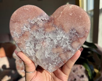 ピンクアメジストハートとアメジスト 2818 - Etsy 日本