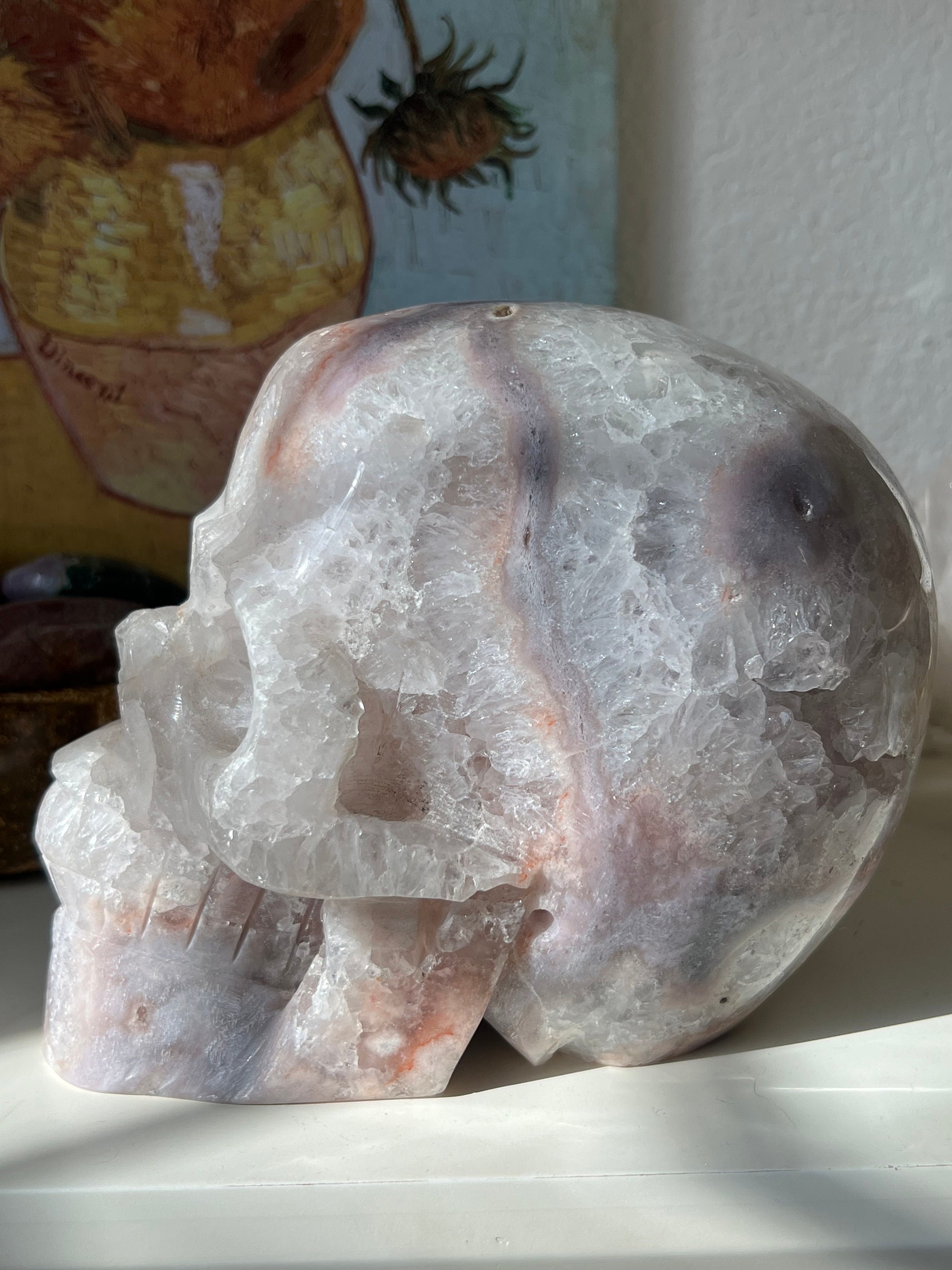 XXL ドリーミーなヴィンテージバイブス クォーツピンクアメジスト