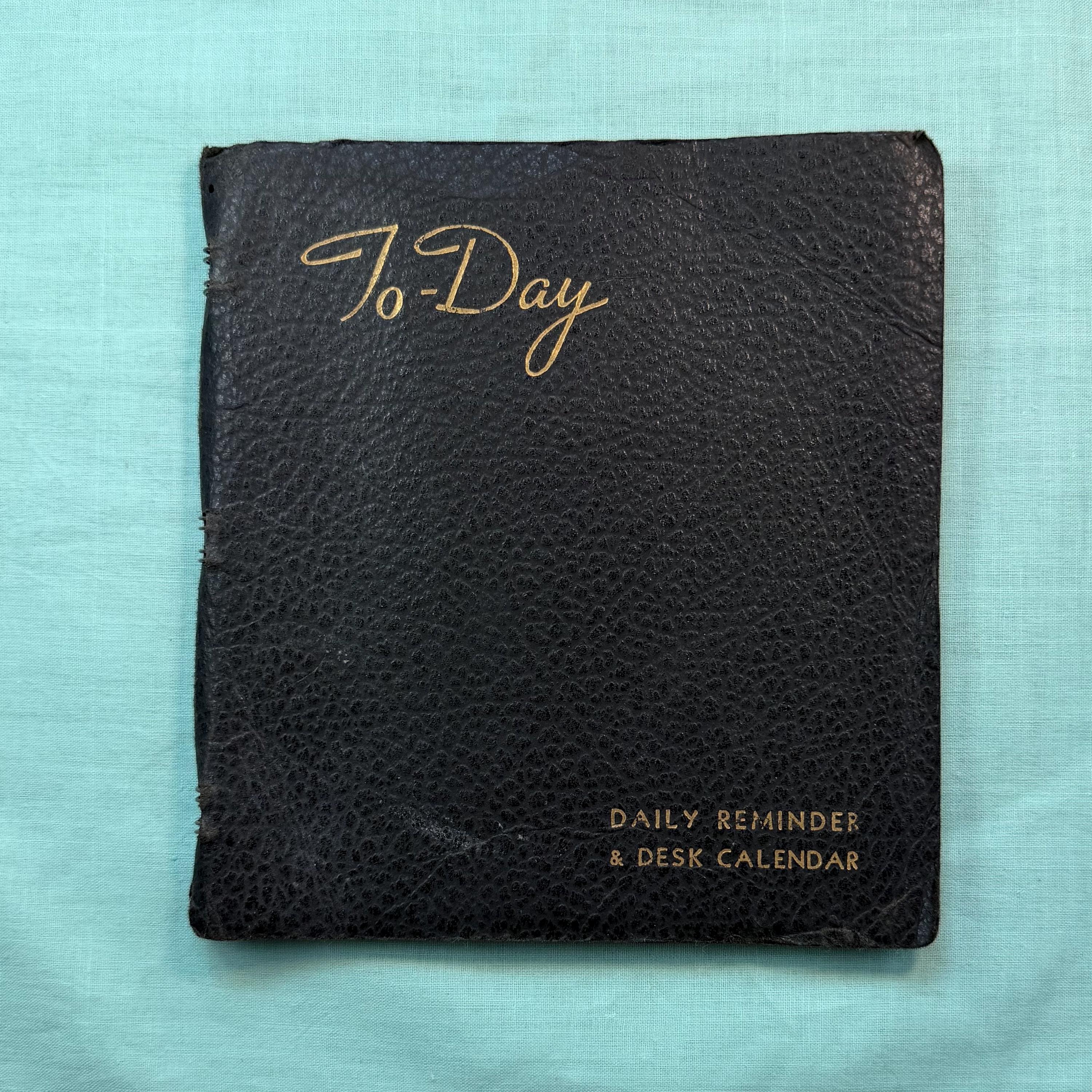 1940's Desk Calendar - Etsy