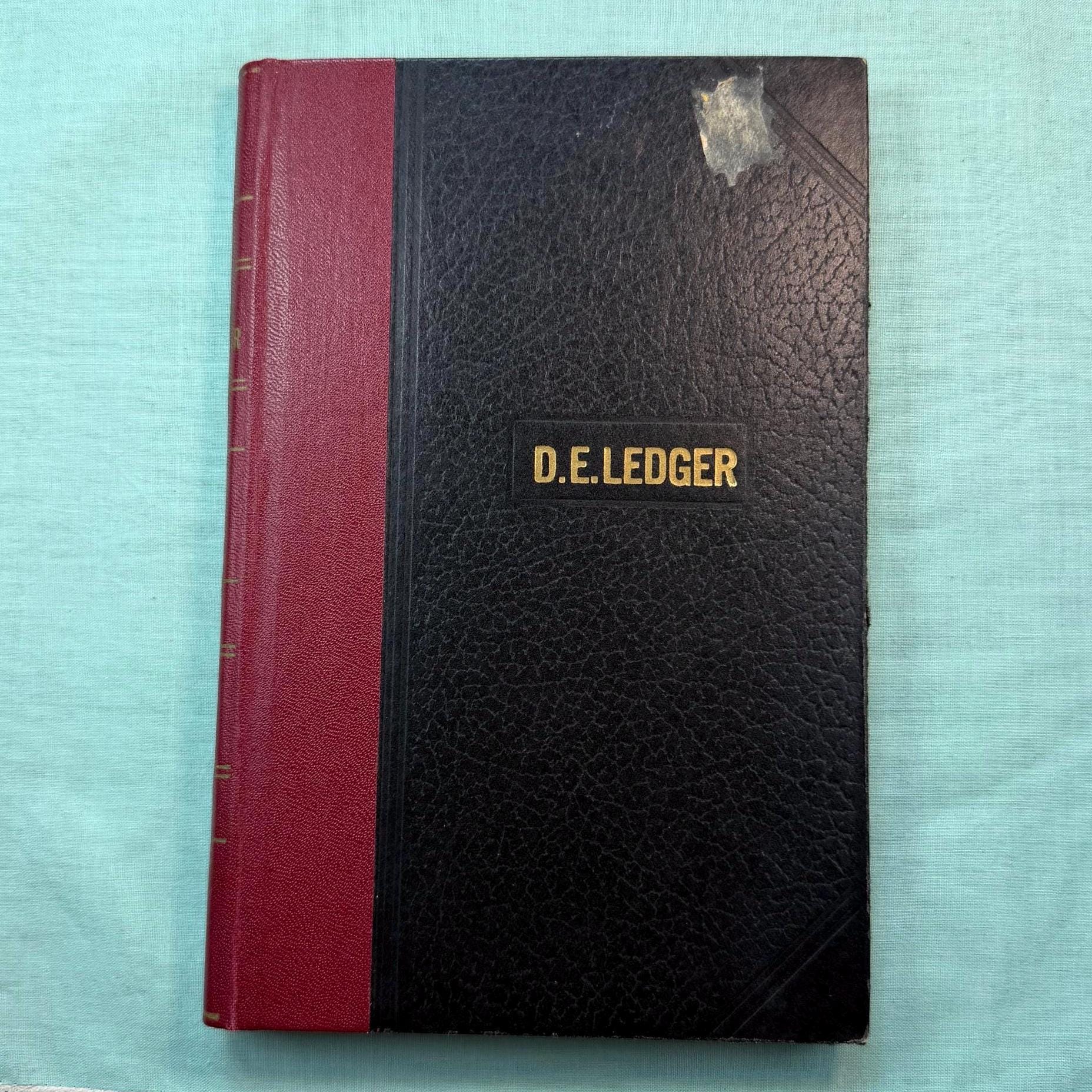 Antique Account Book - Etsy
