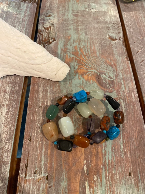 Jay King Gemstone Wrap Bracelet - image 2