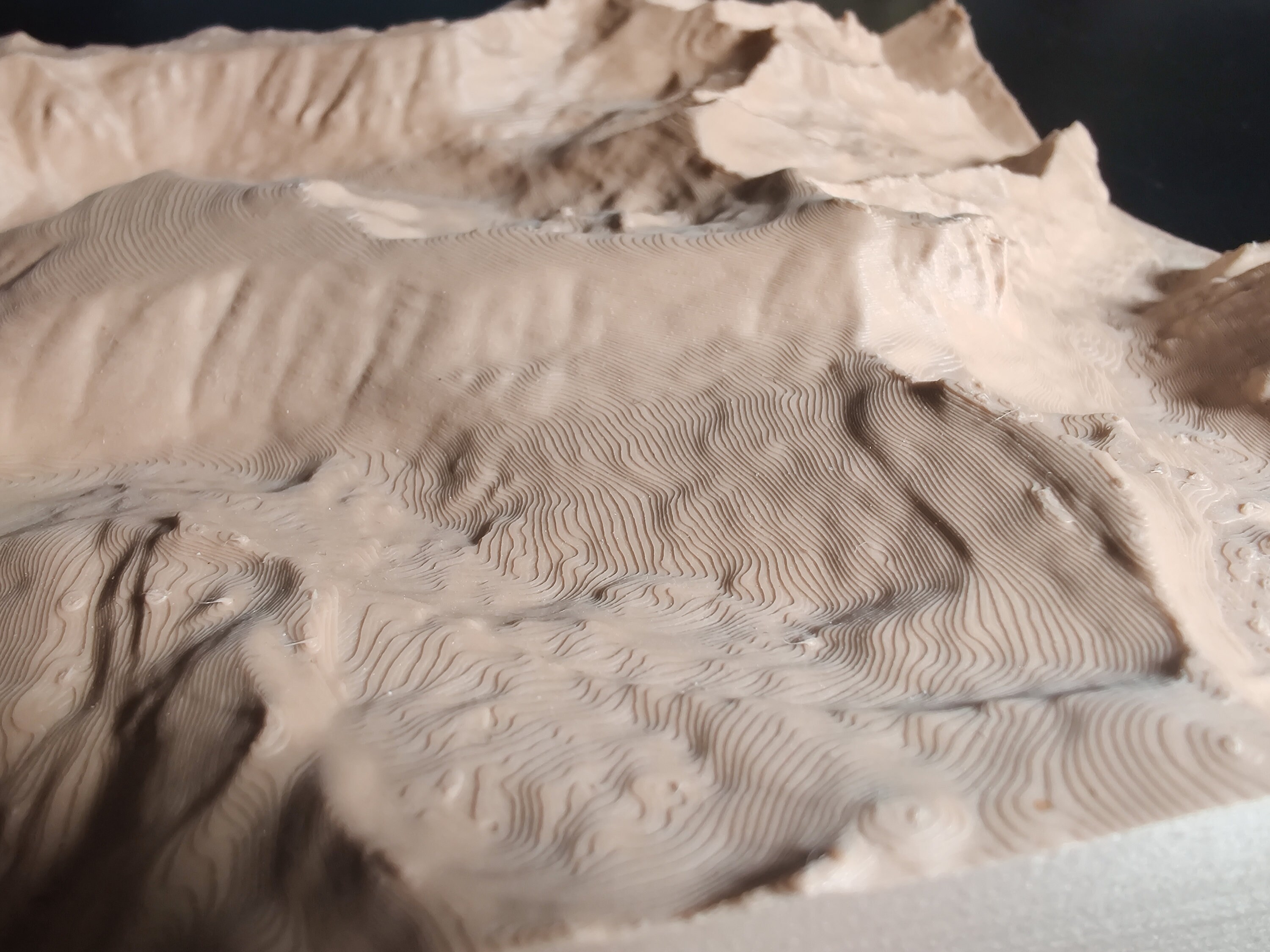 Custom 3D Printed Topographic Maps - Etsy