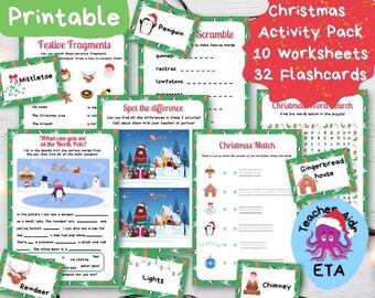esl worksheet etsy uk