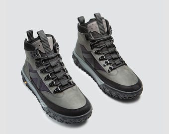 Waterdichte nubuck-wandelschoenen heren – geïsoleerde winterlaarzen, ademend membraan, antislip-outdoorschoenen, handgemaakte leren laarzen