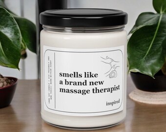 Massage Therapist Candle Gift for Massage Therapists LMT Candle Massage Therapist Gift Candle for Massage Therapist Funny Massage Therapy