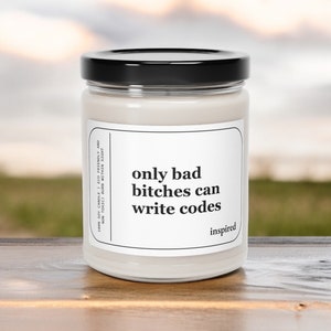 Exciting Computer Programming Candle