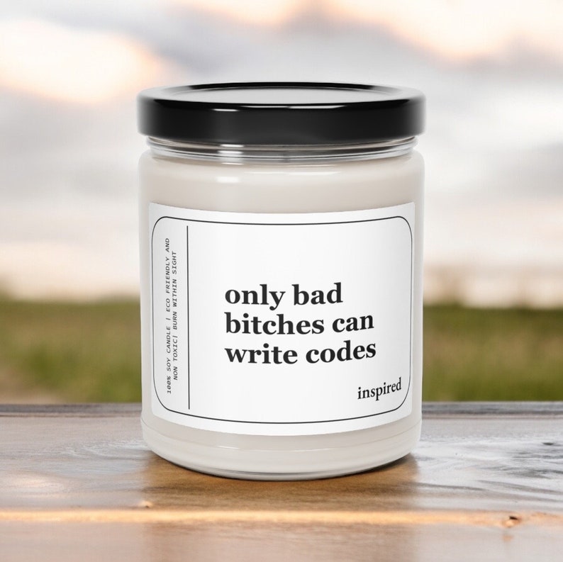 Exciting Computer Programming Candle
