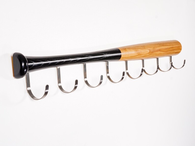 Baseball Bat Hat Rack and Organizer for Caps, Equipment, Jerseys ...