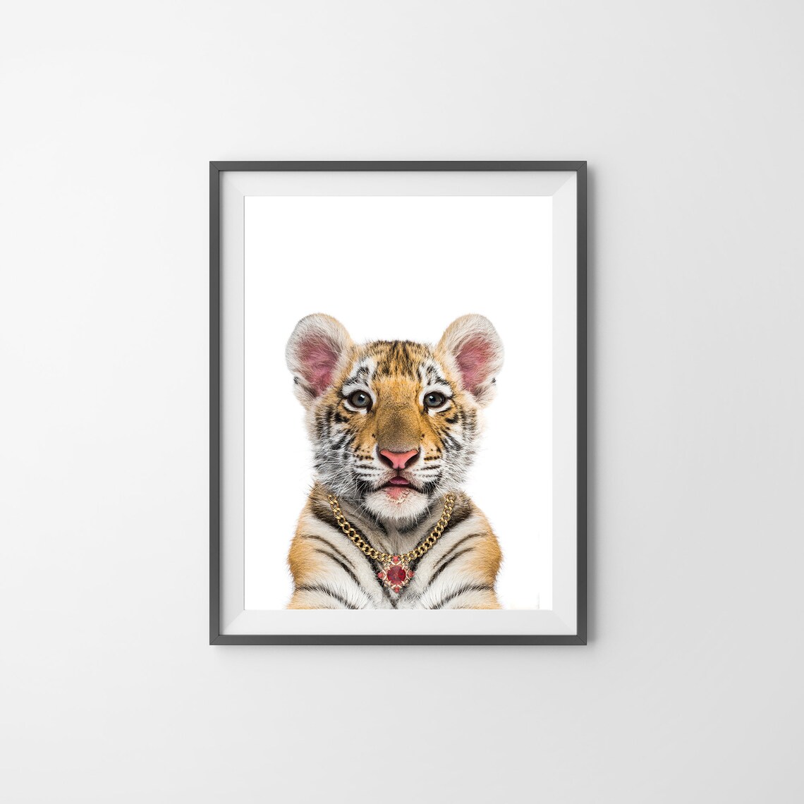 Baby Tiger Cub Print Jungle Nursery Decor Zoo Animal PRINTABLE - Etsy