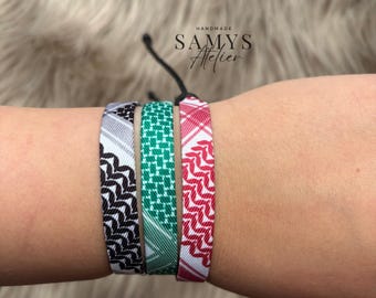 Palestine Bracelet - Adjustable Size - Political Statement - Solidarity Jewelry - Gift Idea