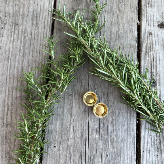 Brass candle cups, waldorf advent spiral cups, birthday ring cup, candle holder cups, candle safety cup, waldorf assessories