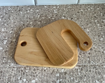 Montessori kitchen, child safe toddler knife, practical life activities, wooden Montessori knife,  fine motor skills