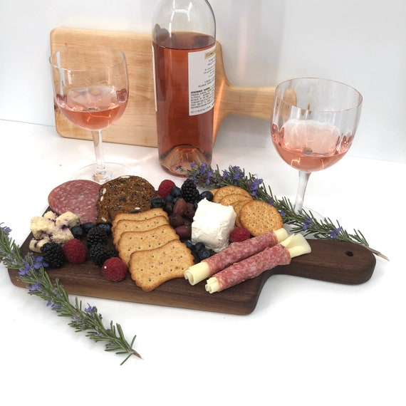 Picnic Charcuterie Board, Mother's Day Gift, Romantic Gift, Wooden Cutting  Board, Cheese Board, Travel Charcuterie, Rustic Wooden Gift 