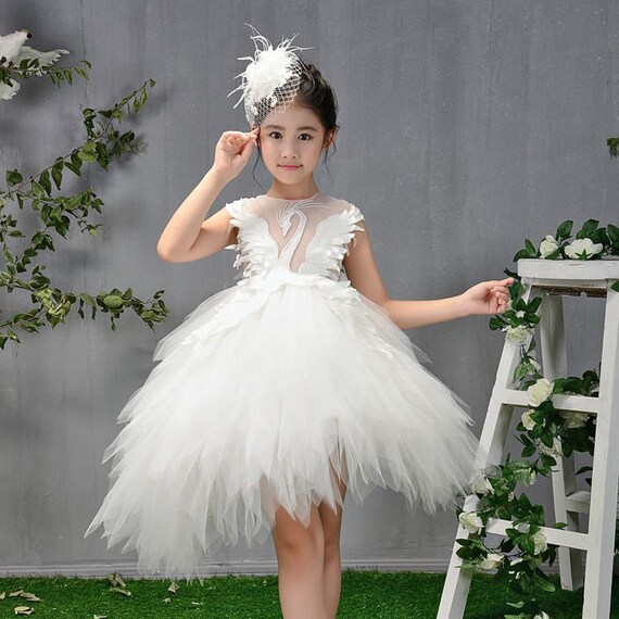 Peach Baby Party Gown, Flower Girl Birthday Outfit Online