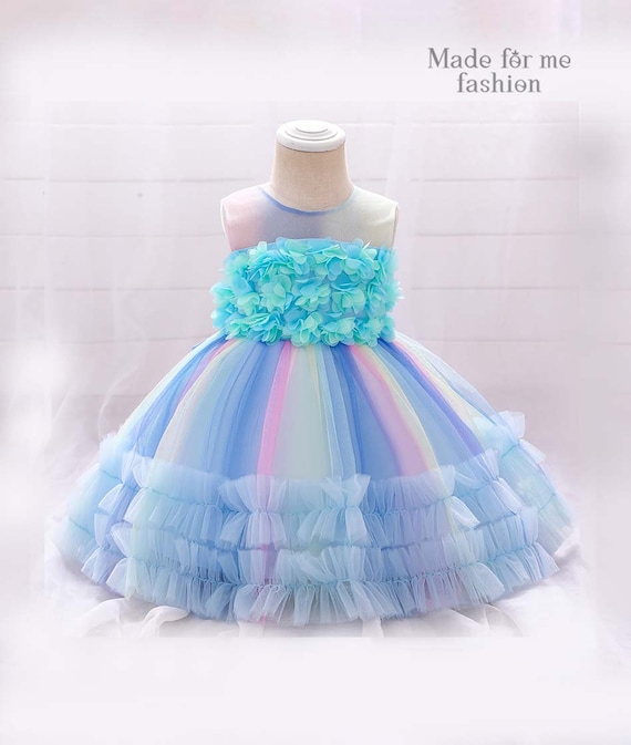 Pastel Rainbow Dress – Emysclosetllc