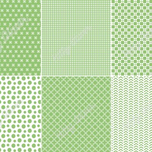 Vårgröna grundläggande mönster, värdepapperspaket | Utskrivbart digitalt papper för nedladdning, scrapbooking, korttillverkning, papperspyssel 12x12, 300 DPI bild 4