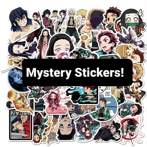 Mystery Anime Stickers - Etsy Mystery Anime Stickers - Etsy