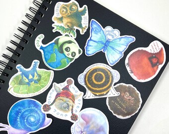 Mental Health Stickers, Self Care Stickers, Wellness Stickers, Anxiety Stickers, Quirky Stickers