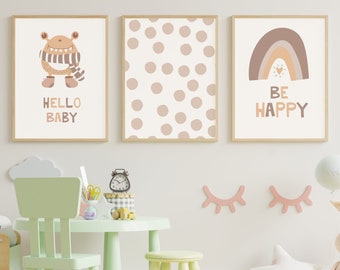 Kinderkamer decor Wall Art Print, kinderkamer decor, kinderkamer afdrukbare muur kunst, kinderkamer decor