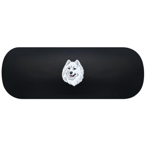 Glasögonfodral för samojedhund. Glasögonfodral för pomeranian. Glasögonfodral för läsglasögon för vit schäfer. Solglasögonfodral för pyreneerhund. Gåva