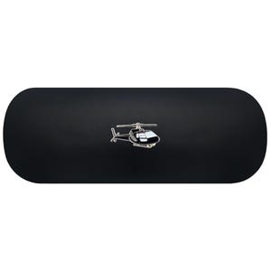 Estuche rígido para gafas de helicóptero militar. Estuche para gafas Apache. Estuche para gafas de lectura Black Hawk. Estuche para gafas de sol de los Navy Seals del Ejército.