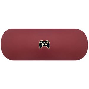 Custodia rigida per occhiali da console di gioco. Custodia per occhiali da vista per controller di videogiochi. Custodia personalizzata per occhiali da lettura da gamer. Custodia per occhiali da sole con controller.