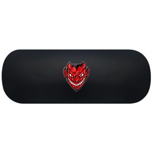 Devil Hard Glasses Case. Satan Spectacle Case. Halloween Reading Eyeglasses Case. Lucifer Sunglasses Case. Hell Fire Demon Birthday Gift
