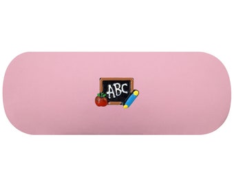 Étui à lunettes rigide pour tableau noir. Étui à lunettes pour professeur d'école primaire. Étui à lunettes de lecture ABC. Étui à lunettes de soleil pour chambre d'enfant, cadeau d'anniversaire