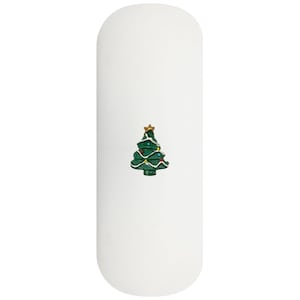 Custodia rigida per occhiali a forma di albero di Natale. Custodia per occhiali festiva. Custodia per occhiali da lettura stagionale. Regalo di compleanno per le feste. Custodia per lenti a contatto.