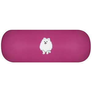 Hårt glasögonfodral för vitt pomeranian. Glasögonfodral för samojedhund. Läsglasögonfodral för japansk spets. Solglasögonfodral för eskimohund, födelsedagspresent.
