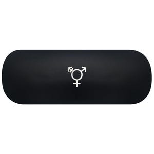 Transgender Hard Glasses Case. Trans Symbol Spectacle Case. Pride Reading Eyeglasses Case. Non Binary Sunglasses Case. LGBTQ Birthday Gift