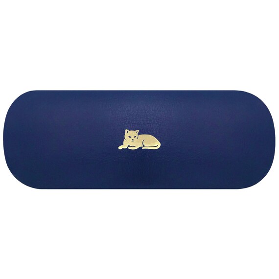 Gold Cat’s Eyeglasses ? with hard case Gold Tortoiseshell Cat-Eye Glasses | Stand Out in Style  main image 2