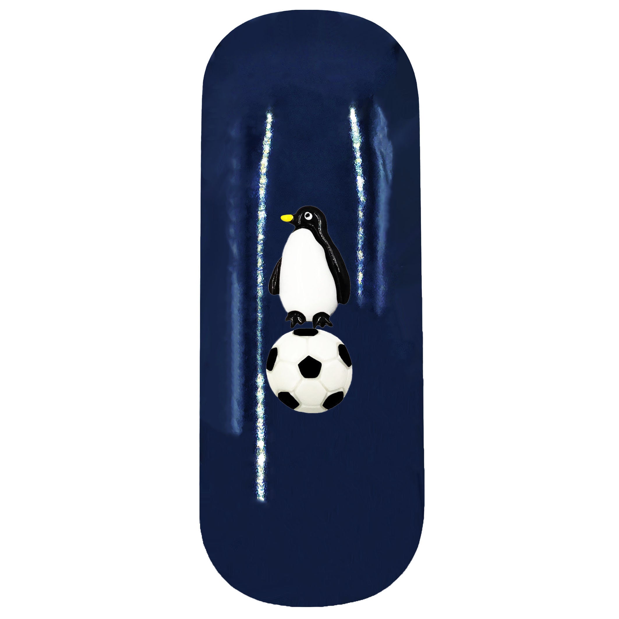 Penguin Playing Football Hard Glasses Case. Emperor Penguin Etsy