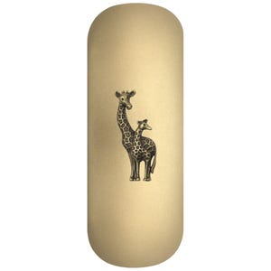 Mutter und Baby Giraffe Harte Brillenetui. Safari Brillenetui. Tier Lese Brillenetui. Zoo Brillenetui. Giraffen-Geburtstags-Geschenk