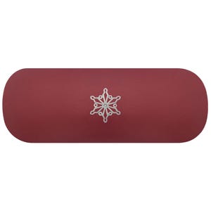 Schneeflocke Hartschalen Brillenetui. Sechs-zackiger Davidstern Brillenetui. Weihnachtsstern Lesebrillen Etui. Festliches Geschenk für Strumpf