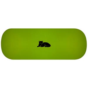 黒猫のハードメガネケース。猫好きのためのメガネケース。猫好きのための老眼鏡ケース。猫のハロウィンサングラスケース。子猫の誕生日プレゼント