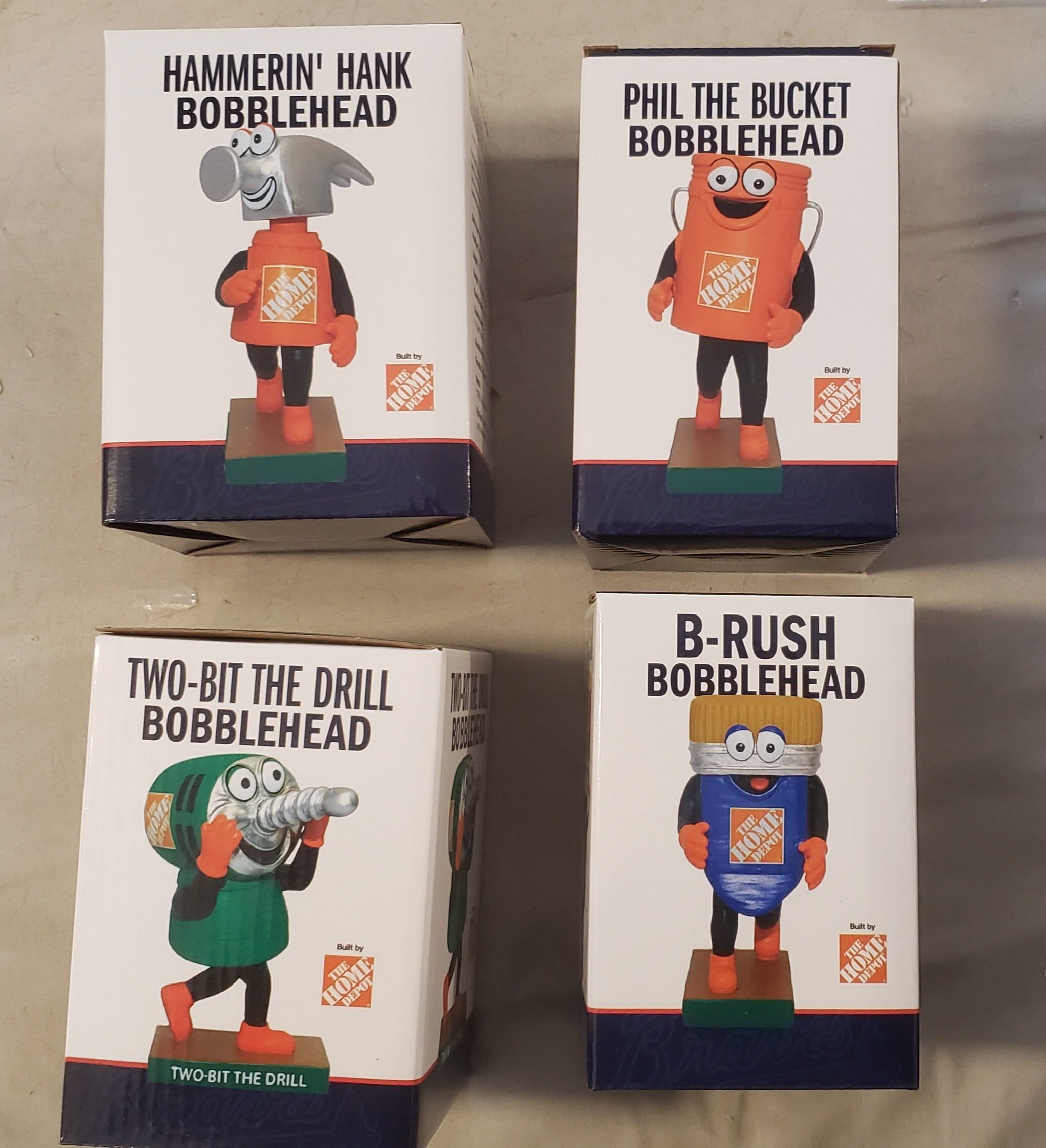 2023 Home Depot Tools bobbleheads