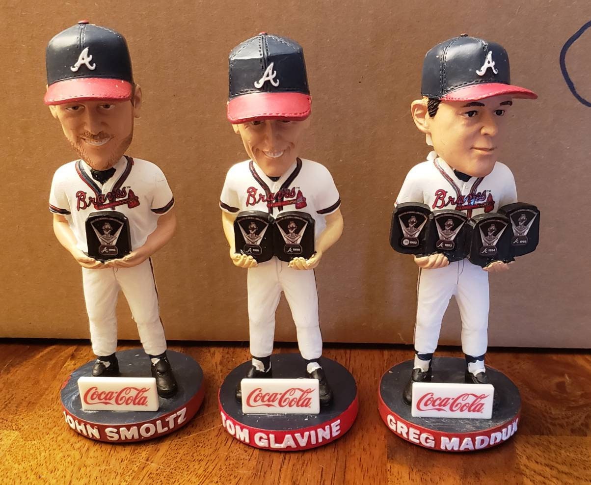 Dansby Swanson Atlanta Braves Retro Jersey Bobblehead