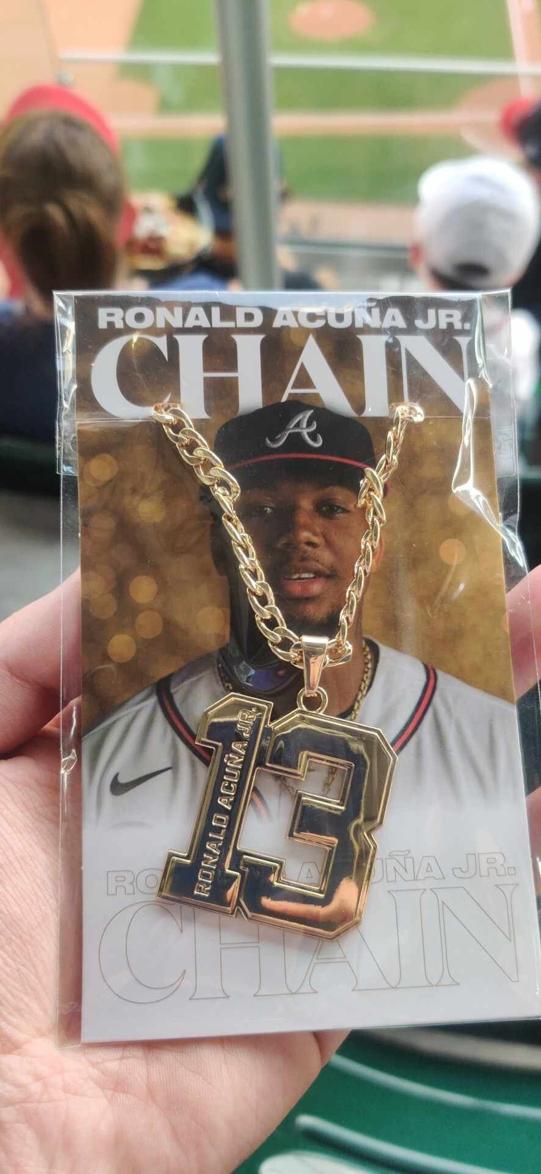 2023 Braves Replica Chain Stadium Giveaway Etsy