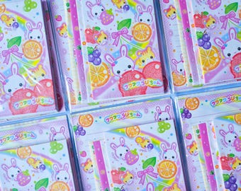 うさぎの平成レトロレターセット｜48枚入り｜日本製、かわいい文房具